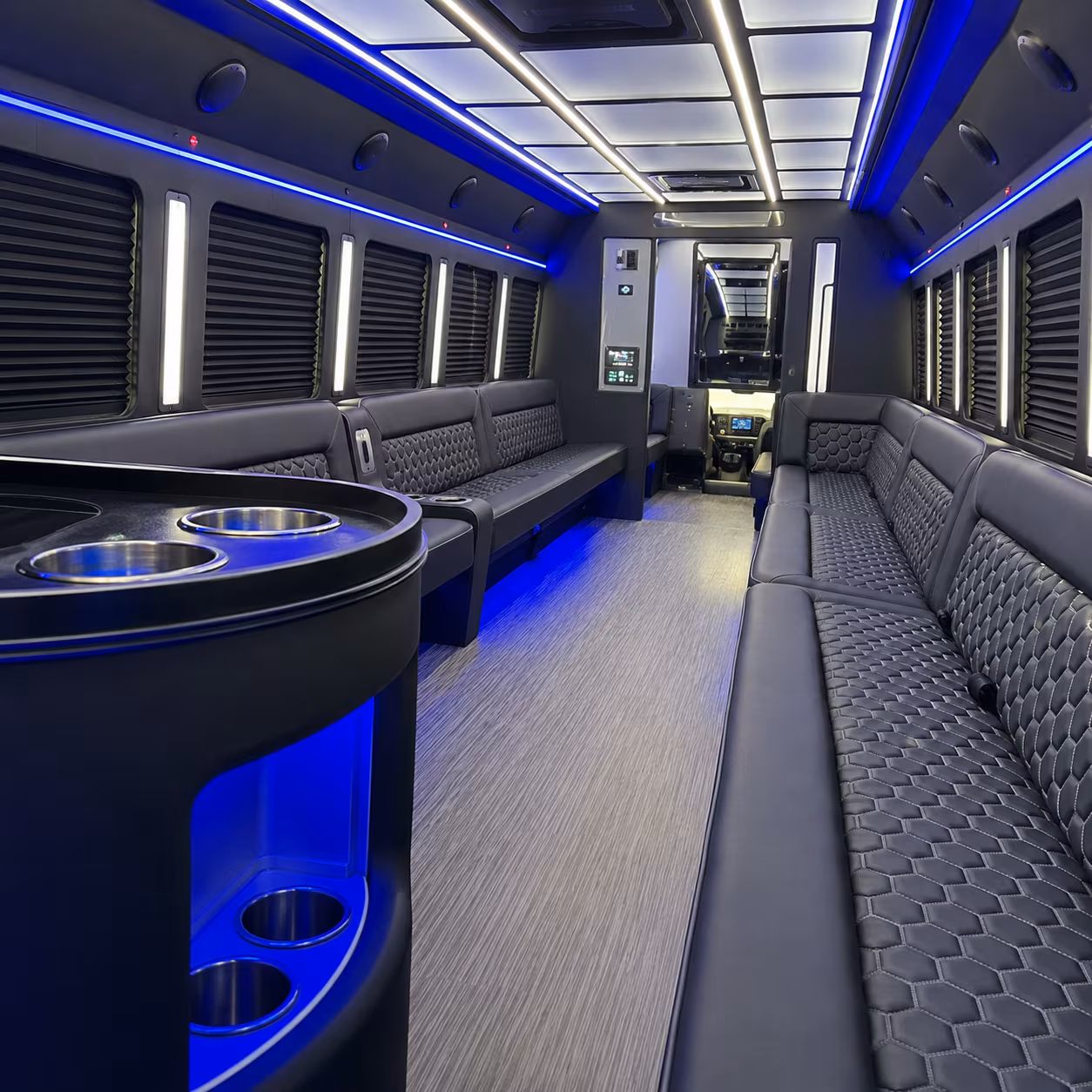 birmingham party bus rentals inside